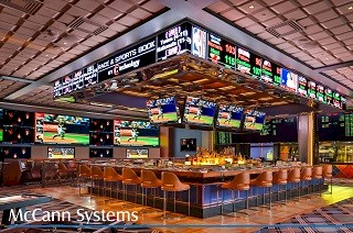 McCannVision LED Sports Ticker with Live iCandy Sports Scores